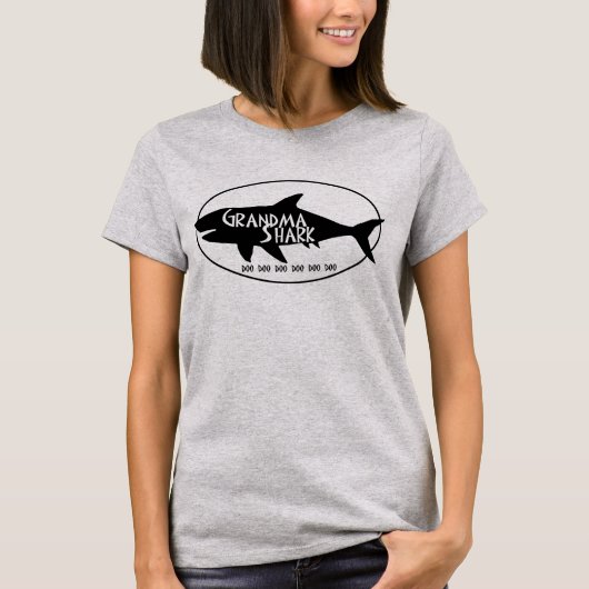T-shirt Requin de grand-maman (Devant)
