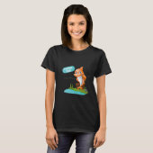 T-shirt Requin de l'heure de pêche (Devant entier)