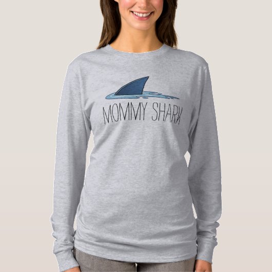 T-shirt Requin de maman (Devant)
