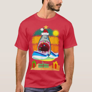 T-shirt Requin de Noël100