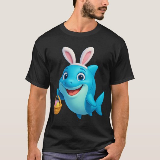 T-shirt Requin de Pâques (Devant)