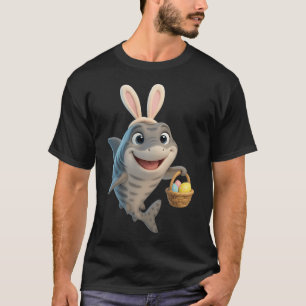 T-shirt Requin de Pâques en Pyjama