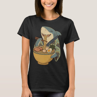 T-shirt Requin de Ramen