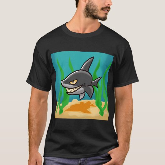 T-shirt Requin dentu (Devant)