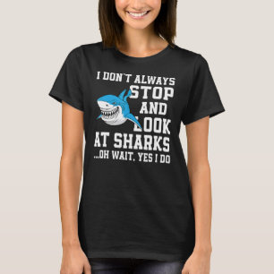 T-shirt Requin disant requins Aimer animal marin