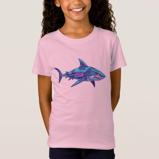 T-Shirt Requin Électrique (Devant)