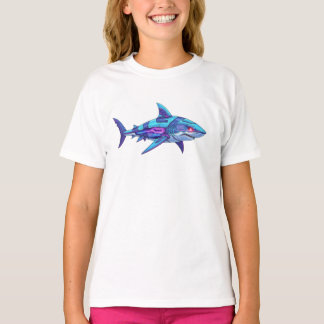 T-shirt Requin Électrique