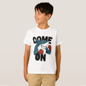 T-shirt Requin en boxe (Devant entier)
