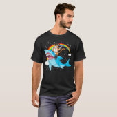 T-shirt requin équitation (Devant entier)