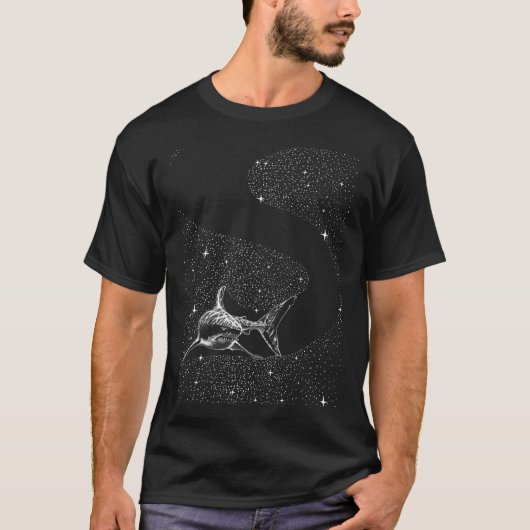 T-shirt Requin étoilé (Devant)