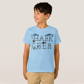 T-shirt Requin geek (Devant entier)