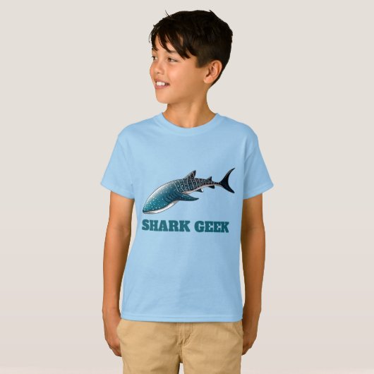 T-shirt Requin Geek requin requin requin (Devant entier)