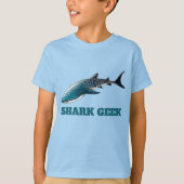 T-shirt Requin Geektotalement requin (Devant)