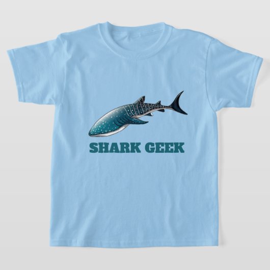 T-shirt Requin Geektotalement requin (Poser)