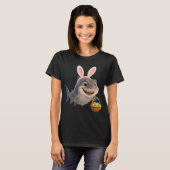 T-shirt Requin grande-gueule de Pâques (Devant entier)