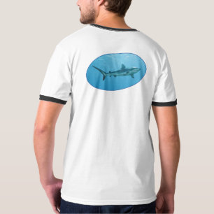 T-shirt Requin gris, île Yap - Conception photographique