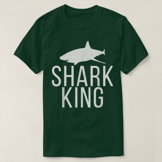 T-shirt Requin King Shark Lover (Design devant)