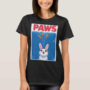 T-shirt Requin lapin drôle PAWS