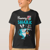 T-shirt Requin lapin Requin de Pâques (Devant)