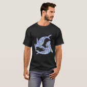T-shirt Requin marteau doodle (Devant entier)