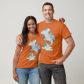 T-shirt requin marteau fléchettes fléchettes (Unisexe)