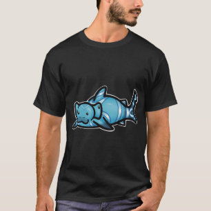 T-shirt requin marteau mignon hybride de phoque version1