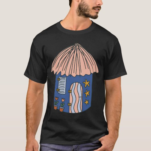T-shirt Requin Marteau Style Dessin Animé (Devant)