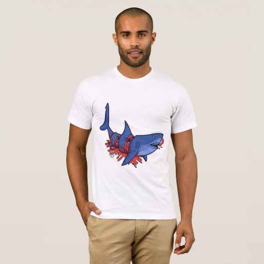 T-shirt Requin mort (Devant entier)