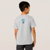 T-shirt requin muscle (Dos entier)