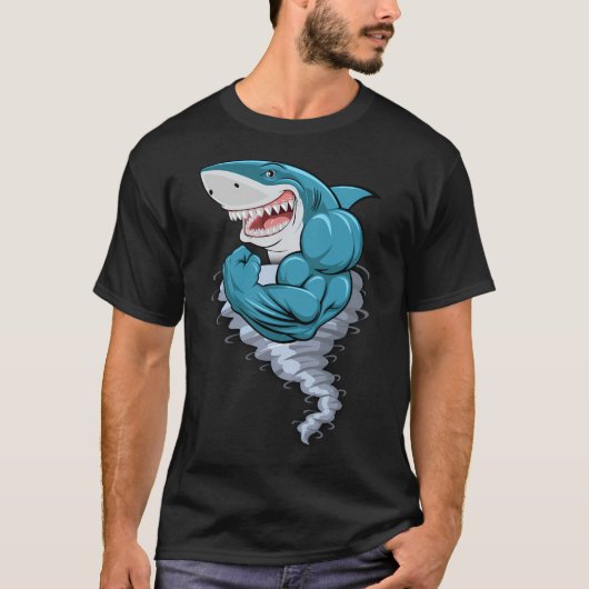 T-shirt Requin-Nado (Devant)