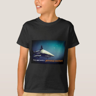 T-shirt Requin océanique à pointe noire sous l'eau