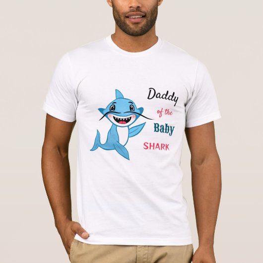 T-shirt Requin papa (Devant)
