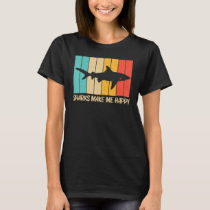 T-shirt Requin Pour Hommes Femmes Tigre À Tête De Marteau
