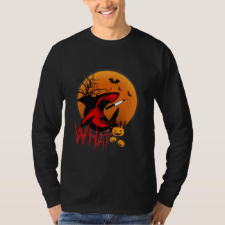 T-shirt Requin Quel costume d'Halloween de requin noir eff