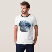 T-shirt Requin - récif gris (Devant entier)