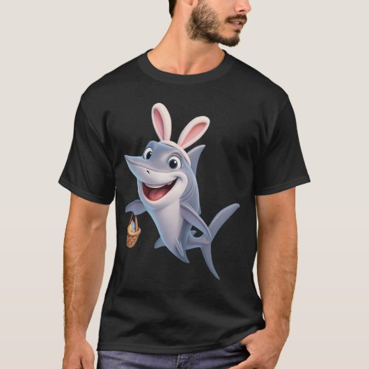 T-shirt Requin renard de Pâques (Devant)