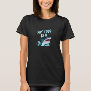 T-shirt requin roux requins femmes requin bouche Zip Hoodi