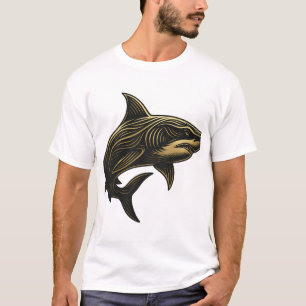 T-shirt Requin Sans Peur - Plongez Dans Le Pouvoir