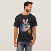 T-shirt Requin saumon de Pâques (Devant entier)