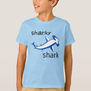 T-shirt Requin Shark Light Blue Garçons