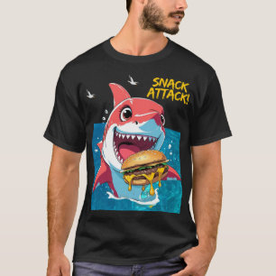 T-shirt Requin Snack Attack