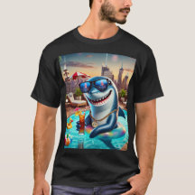 T-shirt requin Super Cool Aries