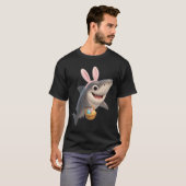 T-shirt Requin Tigre de Pâques (Devant entier)