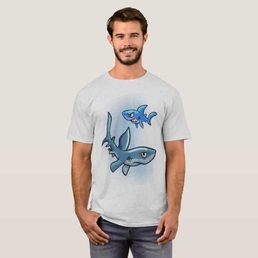 T-shirt requins (Devant entier)