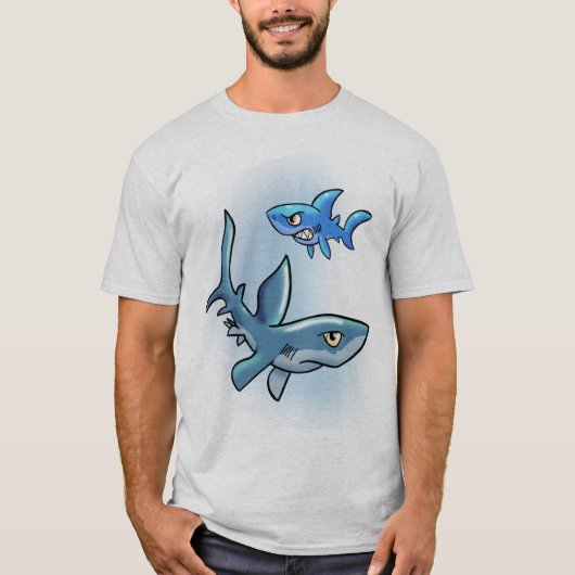 T-shirt requins (Devant)