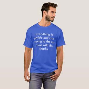 T-shirt requins