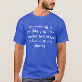 T-shirt requins (Devant)