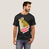 T-shirt Requins avec chapeaux - Infirmière (Devant entier)