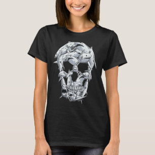 T-shirt Requins crâne pour hommes femmes garçons filles re