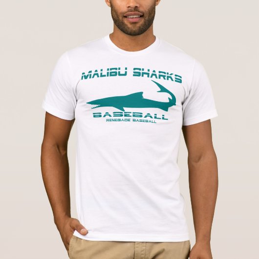 T-shirt Requins de Malibu (Devant)